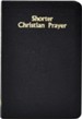Shorter Christian Prayer, bonded leather black
