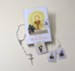 First Holy Communion Vinyl Wallet Set, Girl's Eucharist Edition