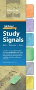Study Signals Tabs, Marbled Colors, Set of 24