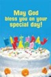 Happy Birthday Postcard (Child Cake), Package of 25