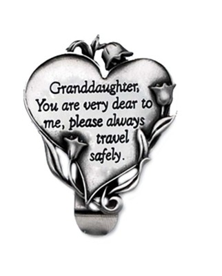Granddaughter You Are Dear Visor Clip   - 
