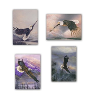 Eagles' Wings Birthday Cards, Box of 12   -     By: Larry Martin
