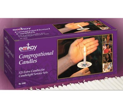 Extra Congregation Candles 125       - 