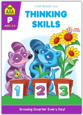 General Learning-Thinking Skills, Preschool Get Ready Workbooks  - 