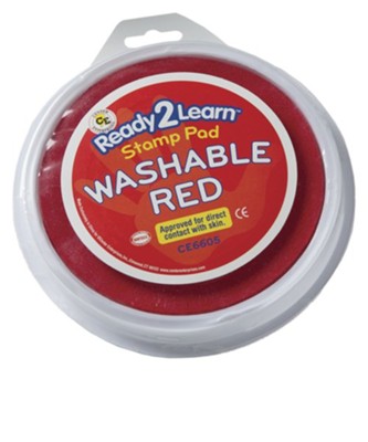 Rocky Railway: Red Large Washable Ink Stamp Pad   -     By: Rocky Railway
