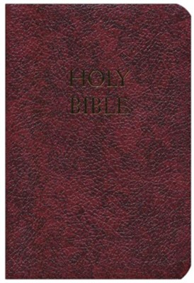 Fireside Study Bible, NABRE Burgundy  - 