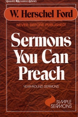 Sermons You Can Preach   -     By: W. Herschel Ford
