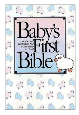 KJV Baby Gift Bible, hardcover   - 