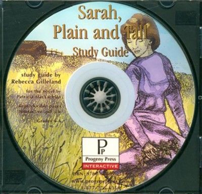 Sarah, Plain and Tall Study Guide on CDROM  - 