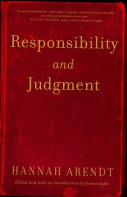 Responsibility and Judgment - eBook  -     By: Hannah Arendt
