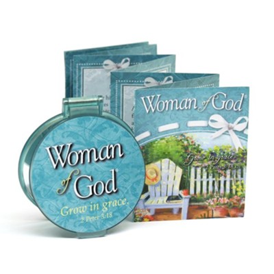 Woman of God Compact Mirror with Bilingual Book  - 