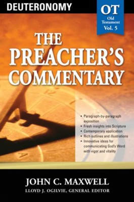 Deuteronomy (The Preacher's Commentary) - eBook  -     By: John C. Maxwell
