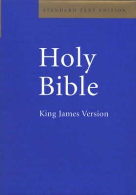 KJV Standard Text Bible, Hardcover   -     By: Bible
