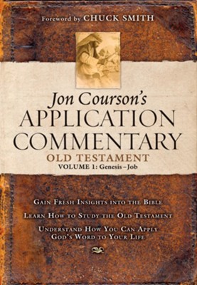 Courson's Application Commentary, Old Testament Volume 1 (Genesis-Job): Volume 1, Old Testament, (Genesis-Job) - eBook  -     By: Jon Courson
