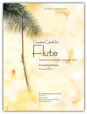 Creative Carols for Flute (Book w/CD-ROM)   - 