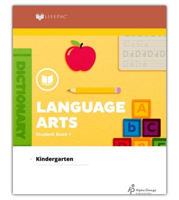 Lifepac Language Arts, Kindergarten, Student Book 1   -     By: Alpha Omega
