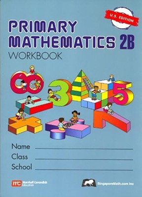 Singapore Math: Primary Math Workbook 2B US Edition   - 
