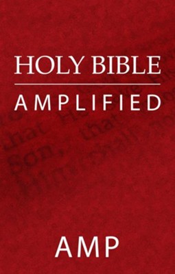 Holy Bible: Amplified - eBook  - 