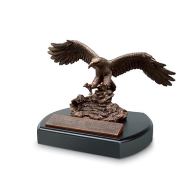 Eagle Moments of Faith Sculpture, Spanish  - 