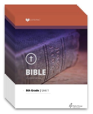 Lifepac Bible, Grade 8, Workbook Set   -     By: Alpha Omega
