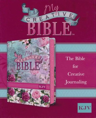 KJV My Creative Bible, Silky Floral Flexcover  - 