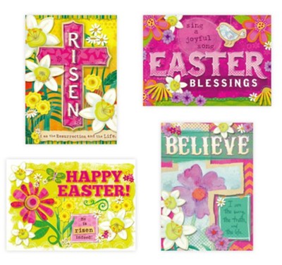 Risen, Easter Cards, Box of 12  - 