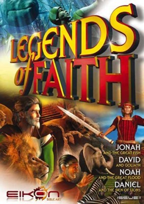 Legends of Faith - Issue 1: Jonathan / David / Noah / Daniel - PDF Download  [Download] -     By: Phil Houghton, Graeme Hewitson, Eikon Bible Art
