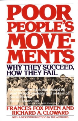 Poor People's Movements: Why They Succeed, How They Fail - eBook  -     By: Frances Fox Piven, Richard Cloward

