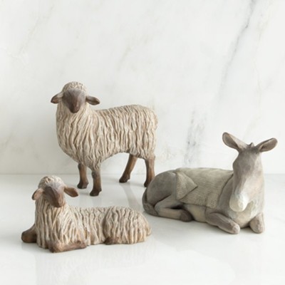 The Christmas Story Nativity, Gentle Animals, Willow Tree &reg;   -     By: Susan Lordi
