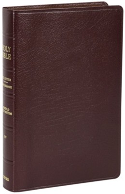 Old Scofield Study Bible Classic Edition, KJV, Bonded Leather burgundy  - 
