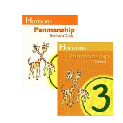 Horizons Penmanship, Grade 3, Set   -     By: Alpha Omega
