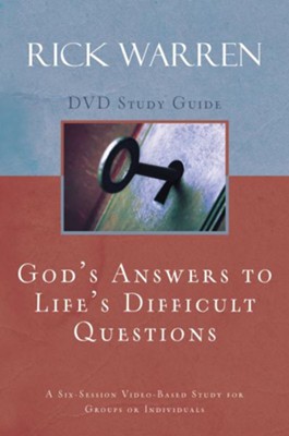 God's Answers to Life's Difficult Questions, Study Guide  -     By: Rick Warren
