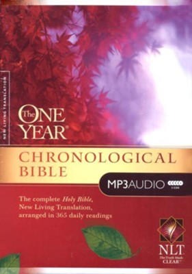 The NLT One-Year Chronological Bible on MP3 CD   -     Narrated By: Todd Busteed
    By: Narrated by Todd Busteed
