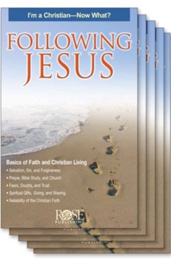 Following Jesus Pamphlet - 5 Pack  - 