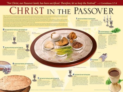 Christ in the Passover Laminated Wall Chart   - 