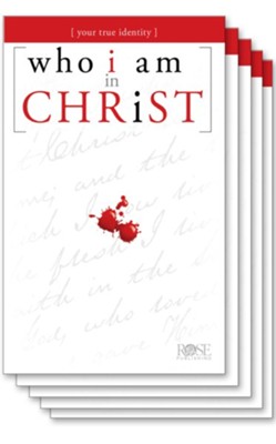 Who I Am in Christ Pamphlet - 5 Pack  - 