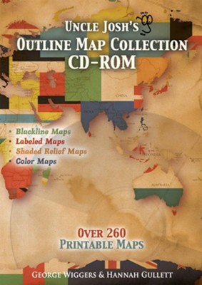 Uncle Josh's Outline Maps on CD-ROM   - 