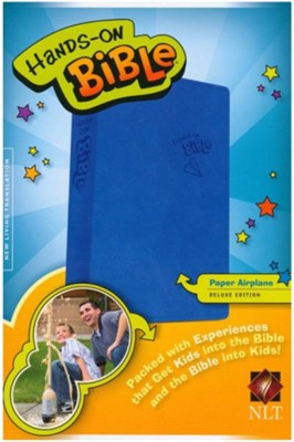 NLT Hands-On Bible for Boys, Updated Edition   - 