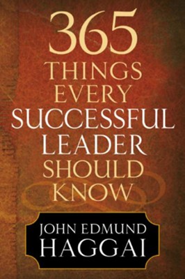 365 Things Every Successful Leader Should Know - eBook  -     By: John Edmund Haggai
