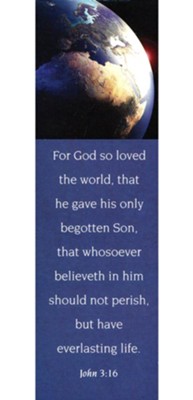 John 3:16 - KJV: Bookmark (25)  - 