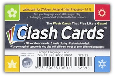 Latin Clash Cards, Primer A   - 