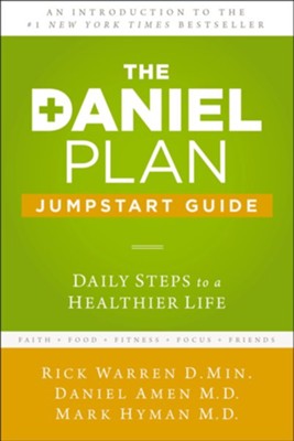 The Daniel Plan Jumpstart Guide: Daily Steps to a Healthier Life - eBook  -     By: Rick Warren, Dr. Daniel Amen, Dr. Mark Hyman
