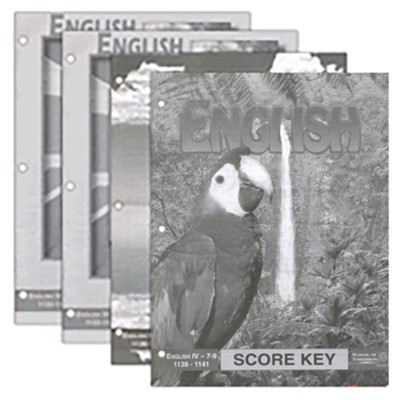 Grade 12 English 4 SCORE Keys 1133-1144   - 