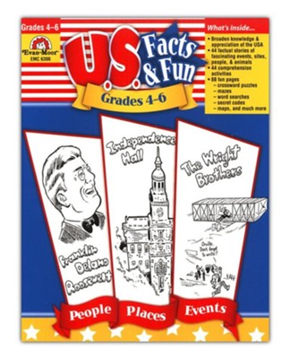 U.S. Facts & Fun, Grades 4-6   - 