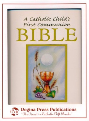 NRSV Catholic Childs 1st Communion Bible, Paper Over Board  -     By: Regina Press Malhame & Company
