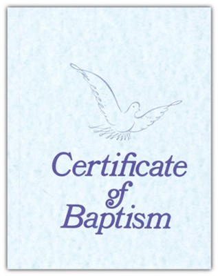 Certificates of Baptism, 6                                                         - 