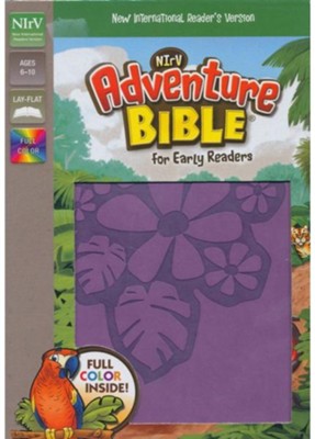 NirV Adventure Bible for Early Readers, Italian Duo-Tone, Tropical Purple  -     By: Lawrence O. Richards
