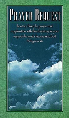 Prayer Request Pew Cards, 50                     - 