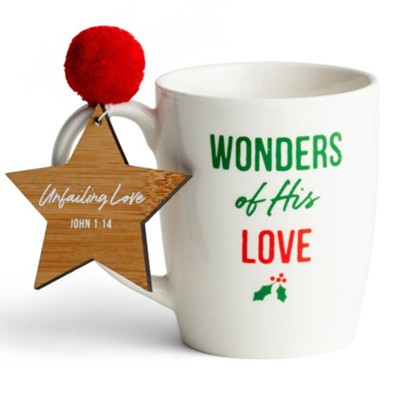 Wonders Of His Love Mug with Ornament   - 