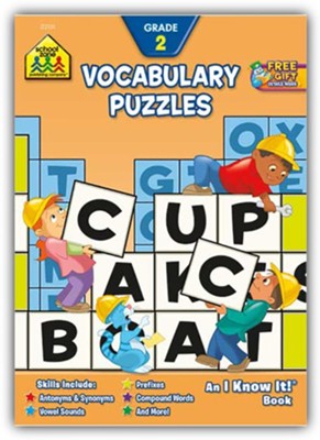 Vocabulary Puzzles, Grade 2 I Know It! Series  - 